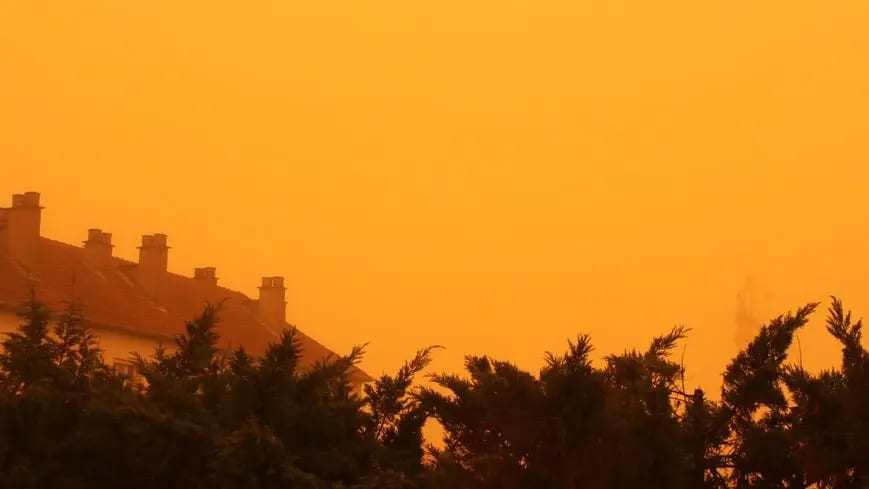 Une nouvelle vague de sable en provenance du Sahara cette semaine