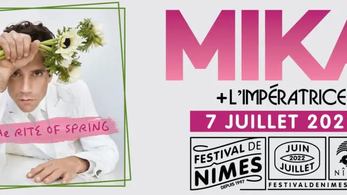 Festival de Nîmes : gagnez vos places pour assister au concert de MIKA