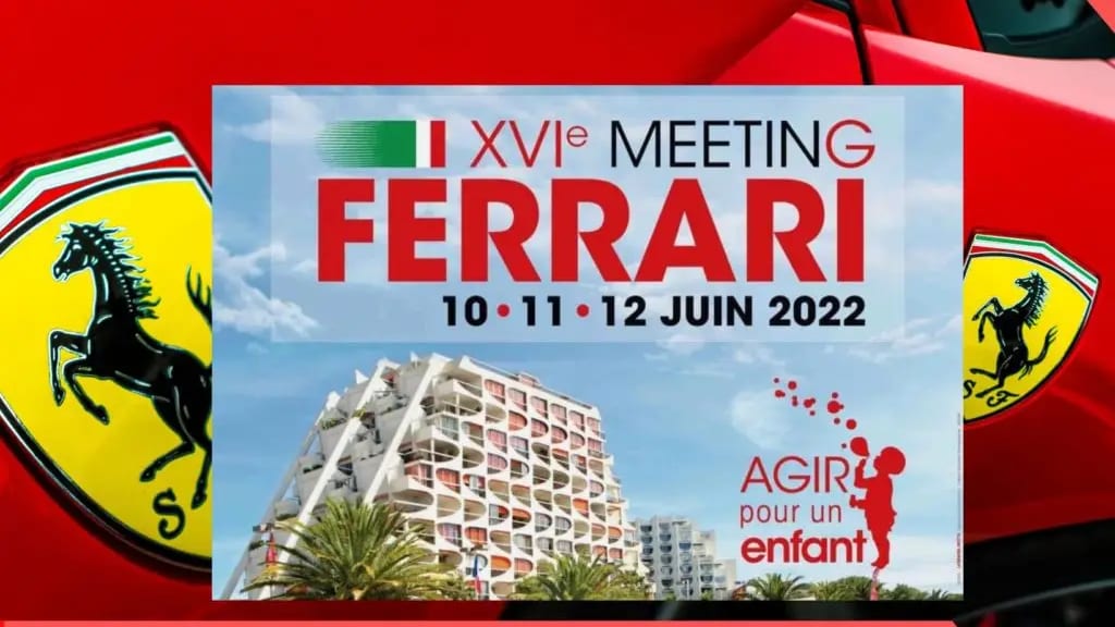 La Grande Motte : les passionnés de Ferrari réunis pour la bonne cause