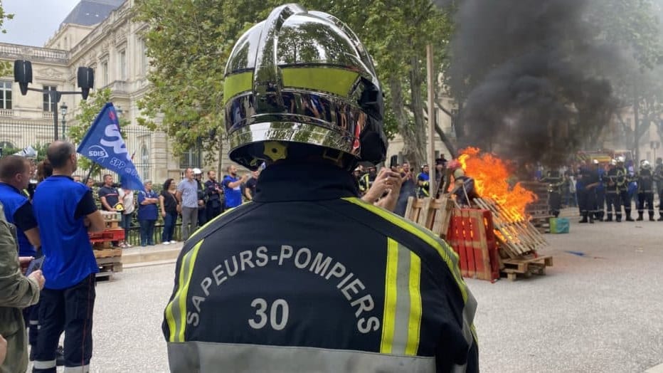 Gard : il y a le feu chez les pompiers. Il manque environ 100 pompiers professionnels !