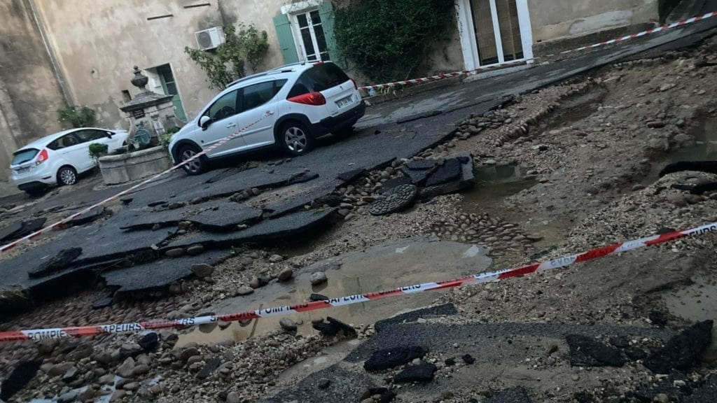 Vallée du Rhône : d’impressionnants et importants dégâts après des pluies diluviennes cette nuit