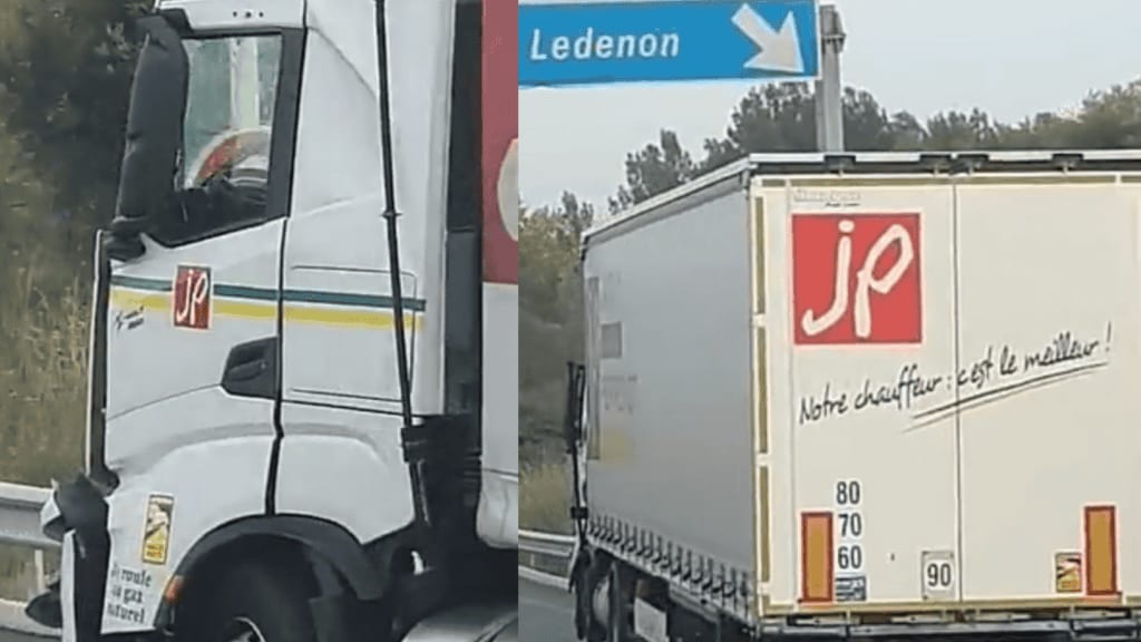 Accident sur l’autoroute A9 : accident entre un camion et une voiture au niveau de l’aire de Ledenon