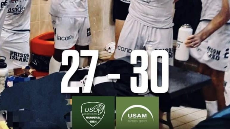 SPORT. Handball : les Nîmois de l’USAM l’emportent 27 à 30 contre Créteil