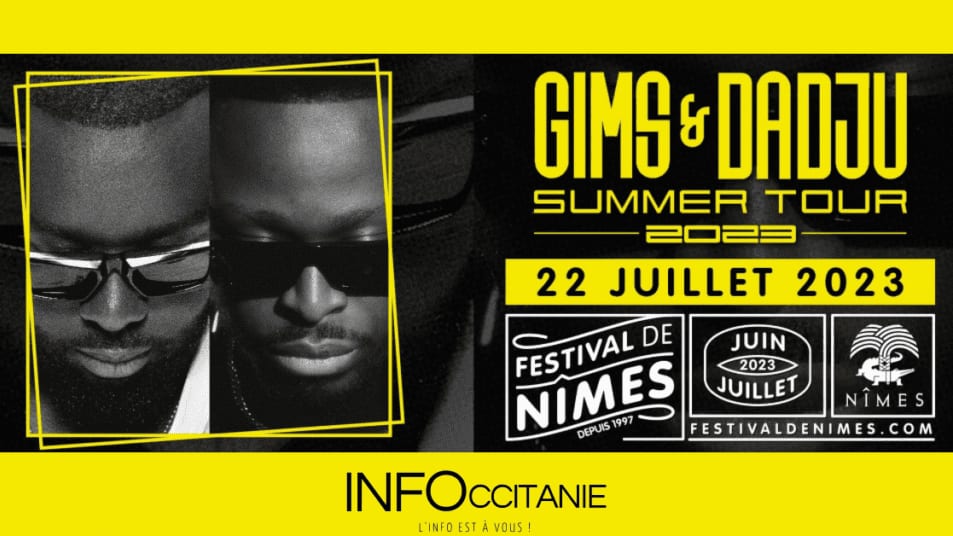 Concert : Gims et Dadju réunis pour le festival de Nîmes