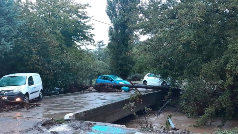 Météo : quelques dégâts après les fortes pluies orageuses de la nuit dernière