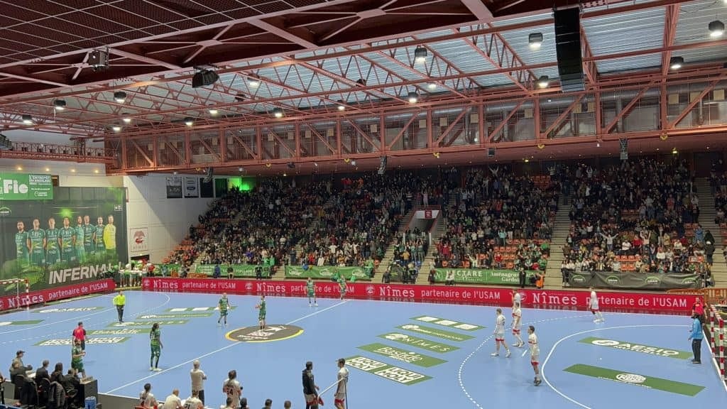 Handball : l’USAM Nîmes Gard s’incline à domicile face à Aix-en-Provence