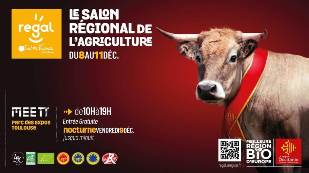 Occitanie : rendez-vous du 8 au 11 décembre pour le salon régional de l’agriculture