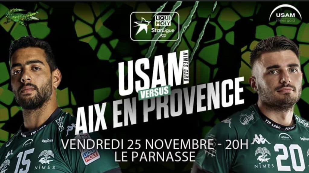 Jeu concours : gagnez vos places pour USAM Nîmes – Aix-en-Provence ce vendredi au Parnasse