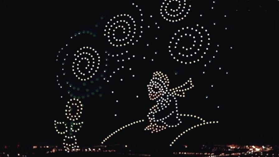 La Grande Motte : Game of Drones, un show lumineux aérien avec 400 drones !