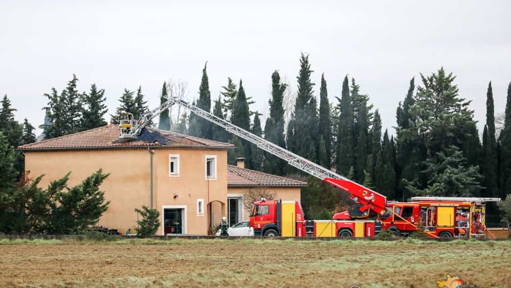 Saint-Christol-lès-Alès : les pompiers maîtrisent rapidement un incendie