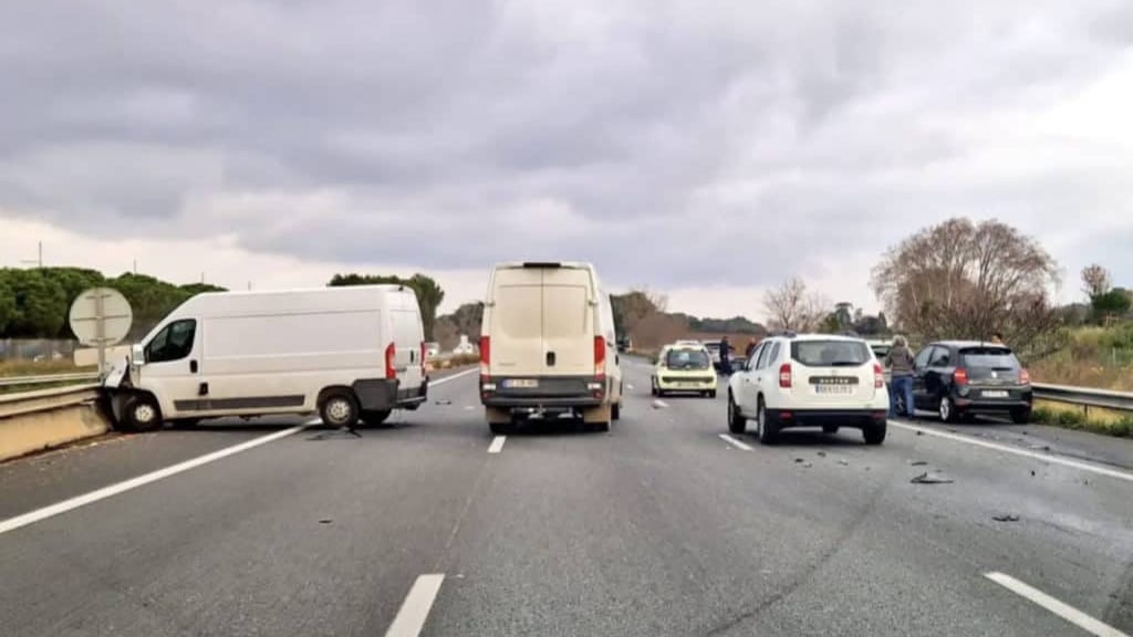 Montpellier : carambolage sur l’autoroute A709 en direction de Nîmes