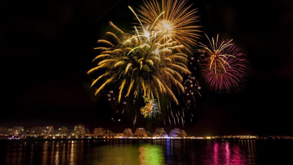 La Grande Motte : un feu d’artifice en bord de mer ce mercredi à 19h