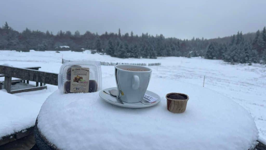 Lozère : la neige tombe en abondance ce samedi, déjà 5 à 10 cm