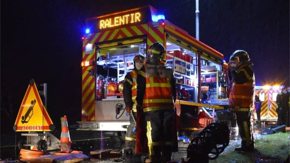 Gard : accident grave en cours sur la D999, une voiture fait plusieurs tonneaux