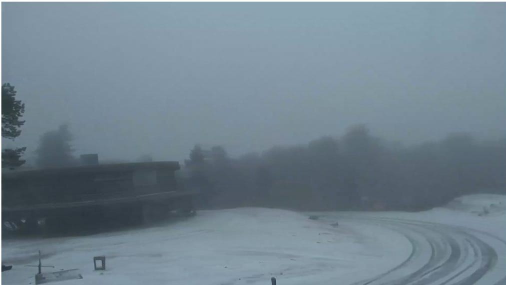Météo : la neige tombe ce lundi matin dans le Gard et la Lozère