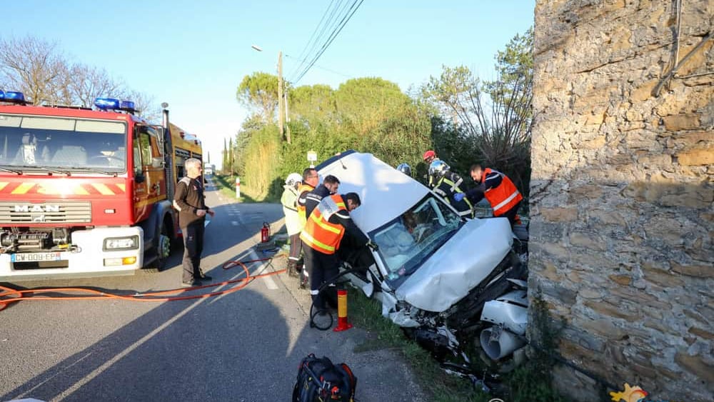 Gard : une femme de 75 ans blessée dans un accident impressionnant
