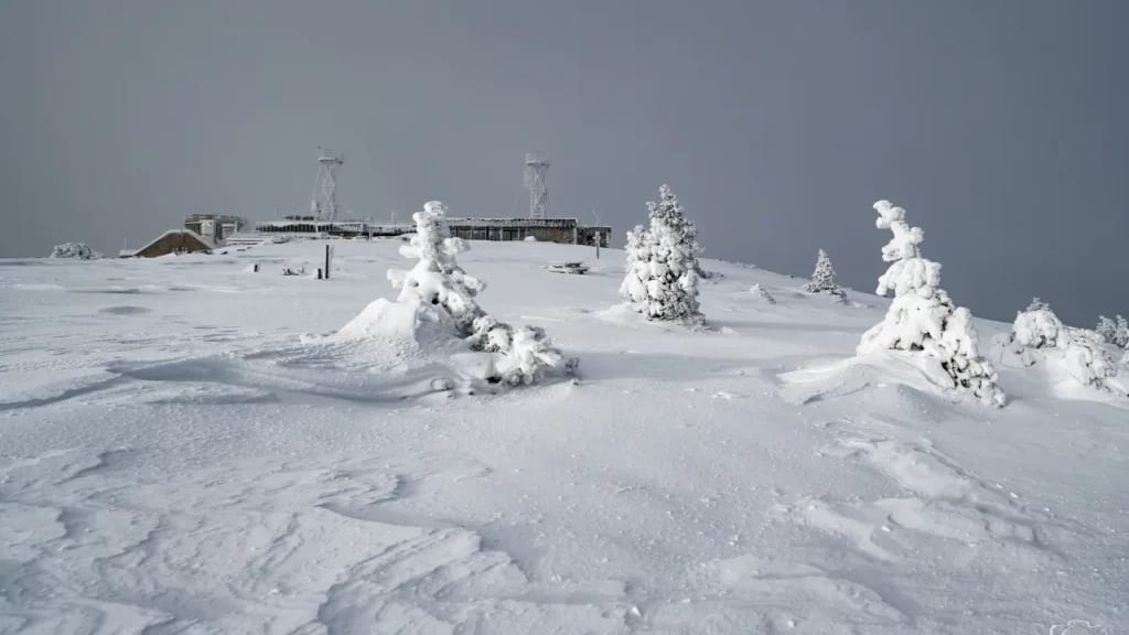 Le Mont Aigoual sous la neige - ©️ DAVID GUERRE PHOTOGRAPHIE