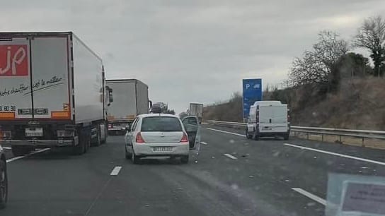 Autoroute A9 : un accident entre deux véhicules mobilise les secours