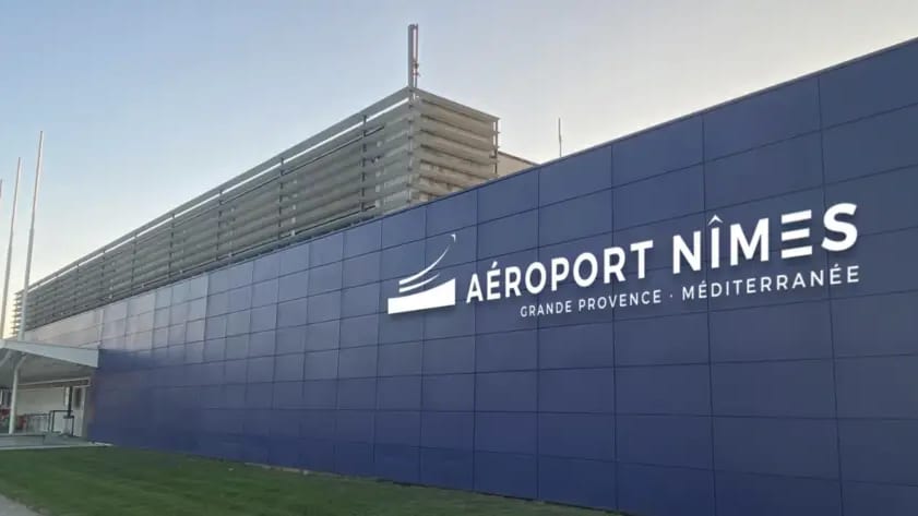 Nîmes : l’aéroport renommé « Aéroport Nîmes Grande Provence Méditerranée »