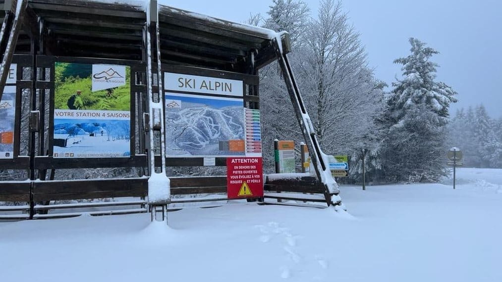 Gard : la station de ski Alti Aigoual ouvre dès ce week-end des 21 & 22 janvier