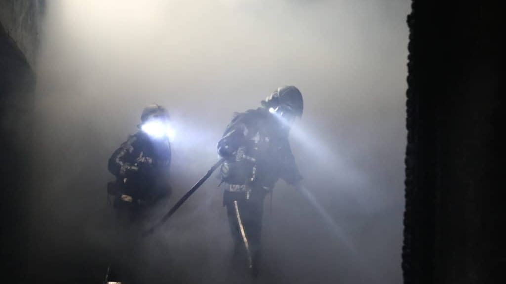 Manoeuvre des pompiers du SDIS 34
