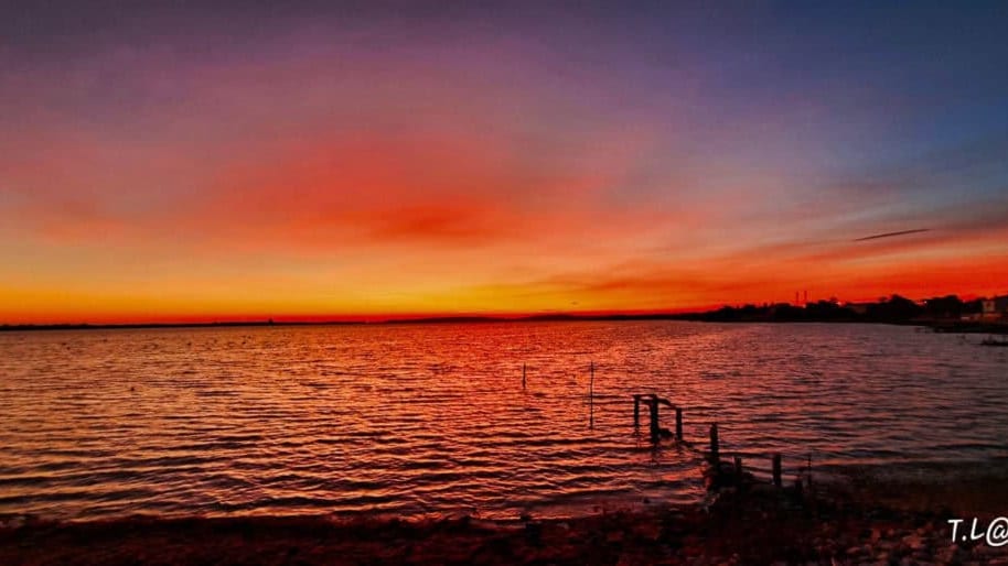 Hérault : superbes photos du coucher de soleil près de Montpellier