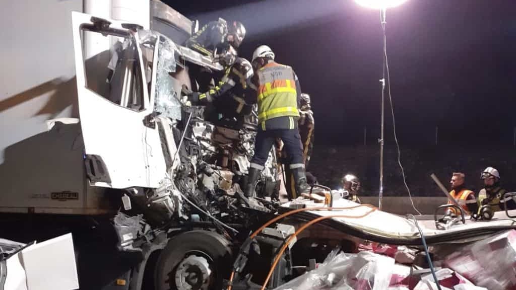 Autoroute A9 : accident mortel entre deux camions dans le Gard