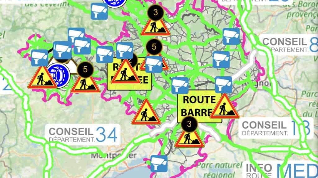 Gard : découvrez les aménagements et travaux prévus sur les routes cette semaine