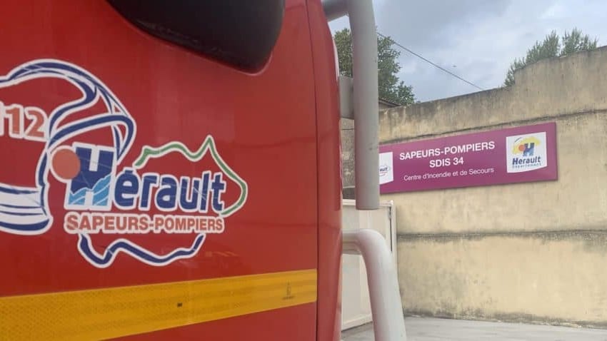 sapeurs-pompiers du SDIS 34