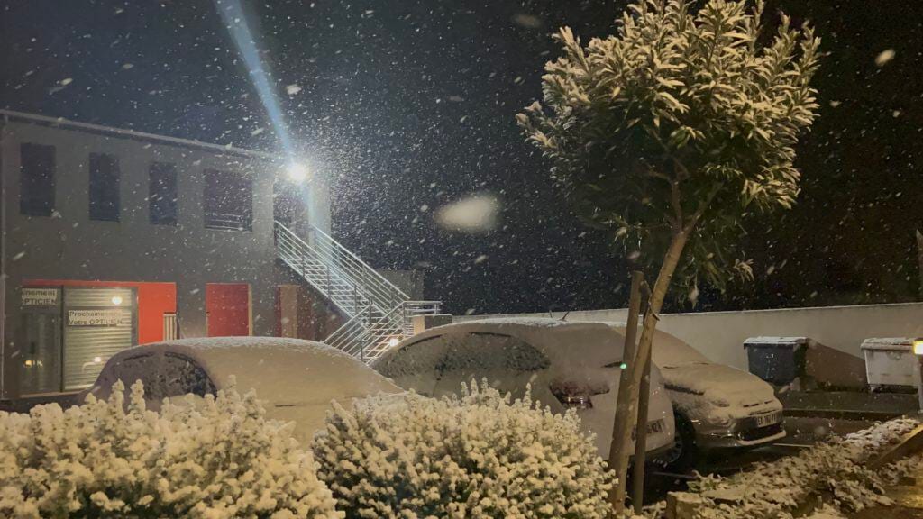 Météo : nouveau risque de neige en plaine la nuit prochaine et ce mardi matin