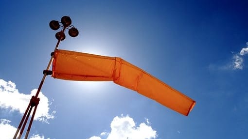 Vent météo