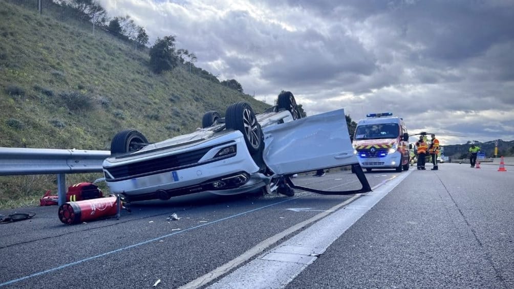 Gard : un jeune homme en arrêt cardio-respiratoire après un accident sur l’autoroute A9