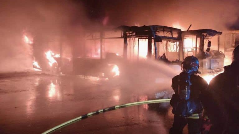 Incendie : plusieurs bus en feu ce mardi soir à Frontignan