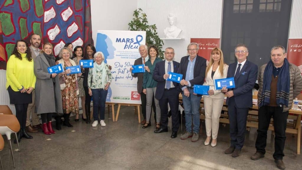 Santé : la ville de Nîmes se mobilise contre le cancer colorectal à l’occasion de « Mars Bleu »