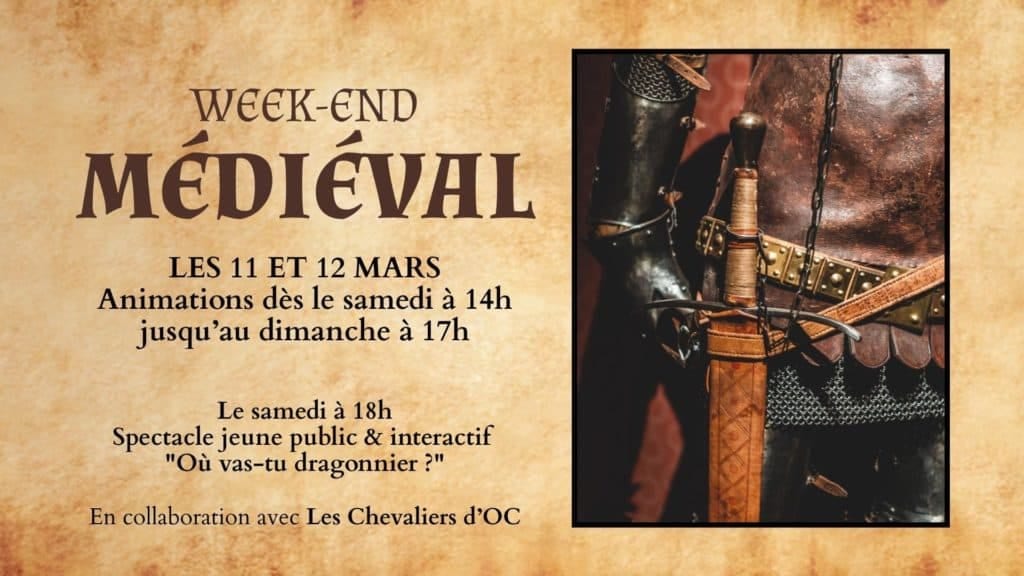 Agenda : Bram vous donne rendez-vous au Moyen-Âge à l’occasion d’un week-end médiéval