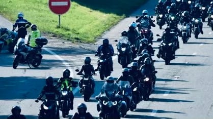 Montpellier : opération escargot des motards en colère sur l’autoroute A9