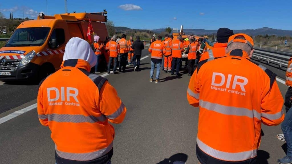 Hérault : manifestation de la DIR en cours sur l’autoroute A75