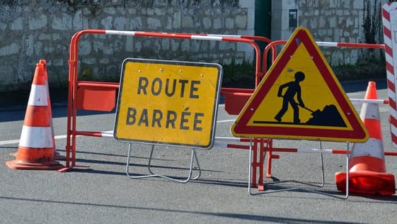 Circulation dans le Gard : coupure de la RD 163 entre Jonquières Saint Vincent et Bellegarde