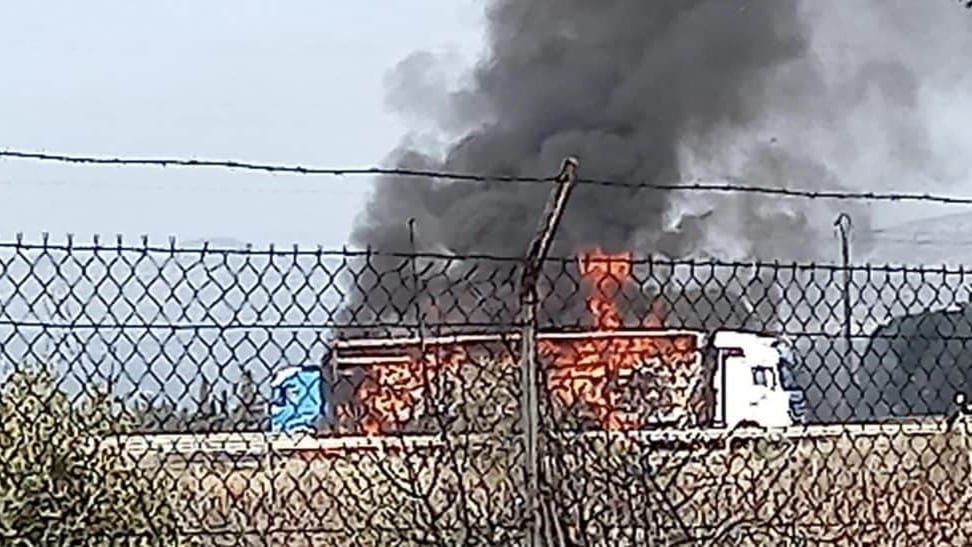Perpignan : un poids lourd s’embrase, l’autoroute A9 coupée à la circulation