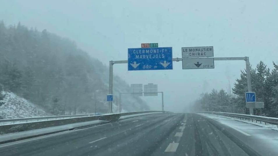 Neige météo