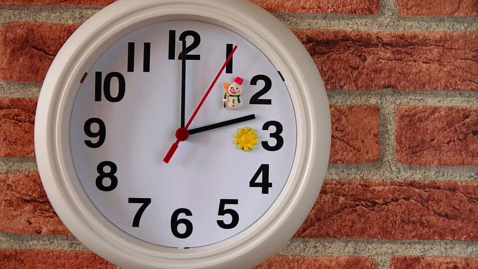 Changement d’heure ce week-end : perte d’une heure de sommeil entre samedi et dimanche !