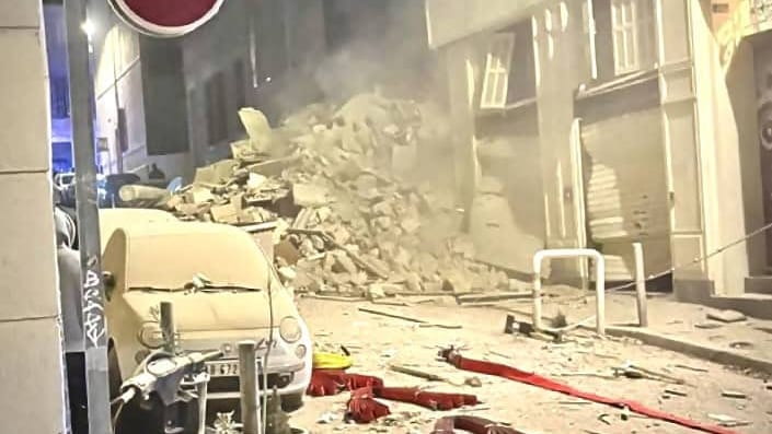 En France : un immeuble s’effondre après une explosion en plein centre-ville de Marseille