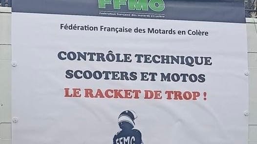 Gard : des centaines de motards attendues à Nîmes contre le CT des deux roues