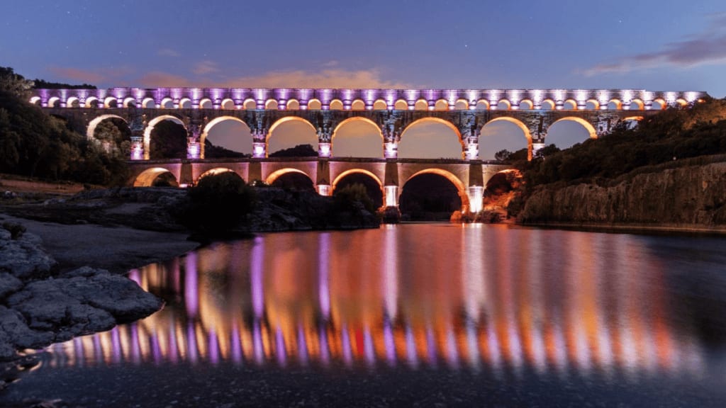 Gard : un nouveau spectacle audiovisuel cet été au Pont du Gard