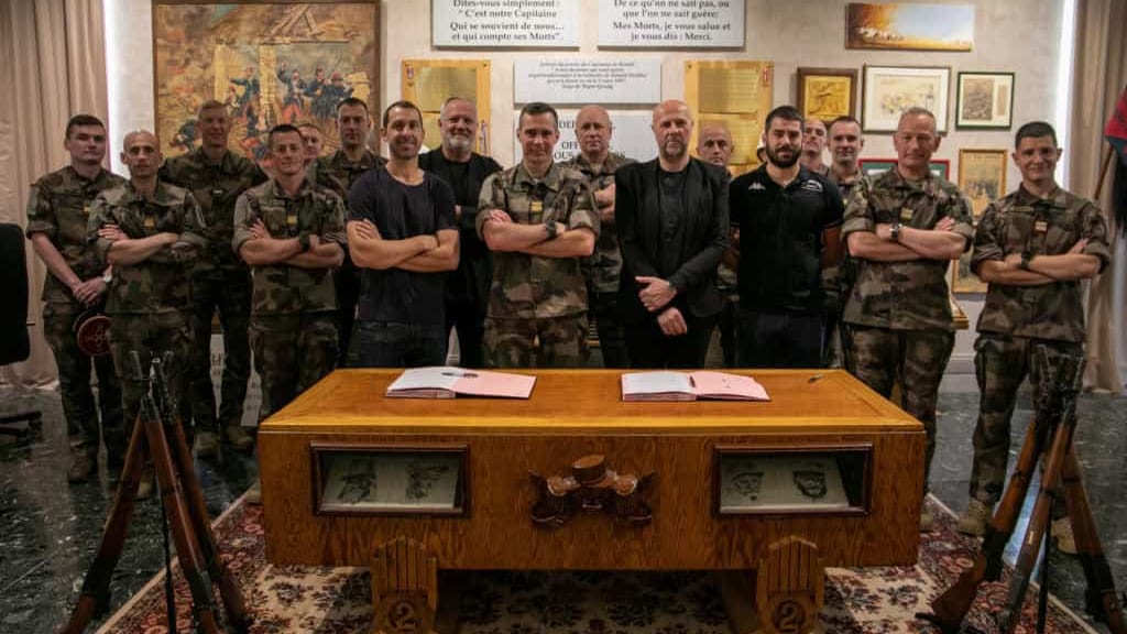 Handball : l’USAM Nîmes Gard et le 2ème Régiment étranger d’infanterie deviennent partenaires !