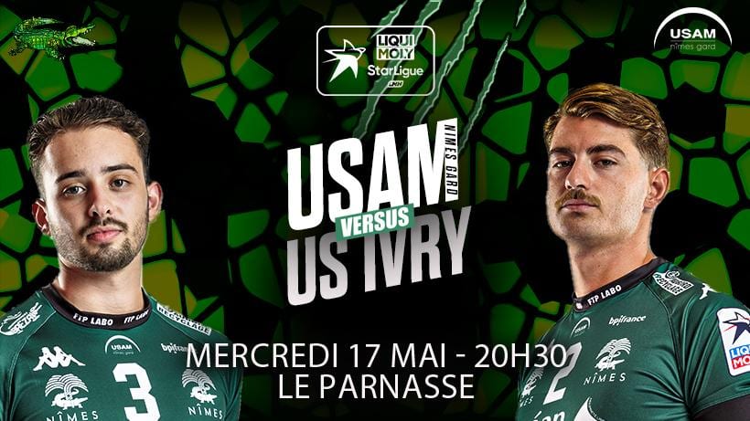 Jeu concours : gagnez vos places pour USAM Nîmes Gard – Ivry le 17 mai !