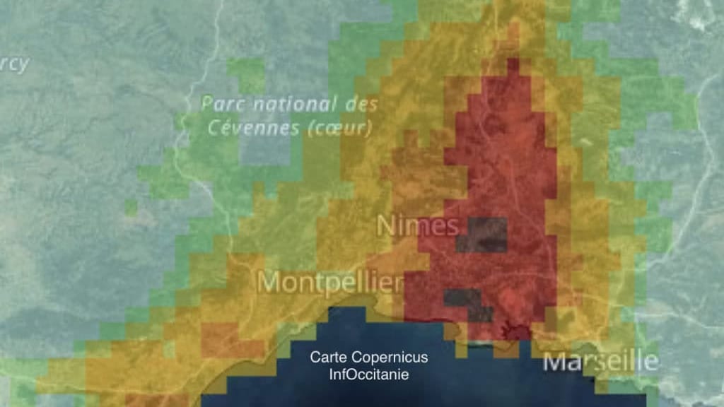 Sécheresse et vent : risque incendie élevé en vallée du Rhône et dans le Roussillon