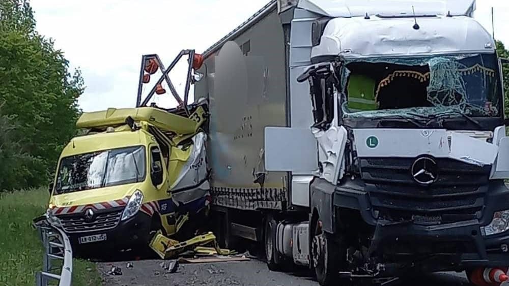 Occitanie : un véhicule de service des autoroutes violemment percuté près de Toulouse