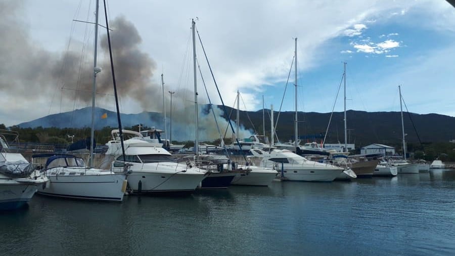 Pyrénées-Orientales : 160 pompiers et 2 canadair mobilisés sur un incendie à Argelès-sur-Mer