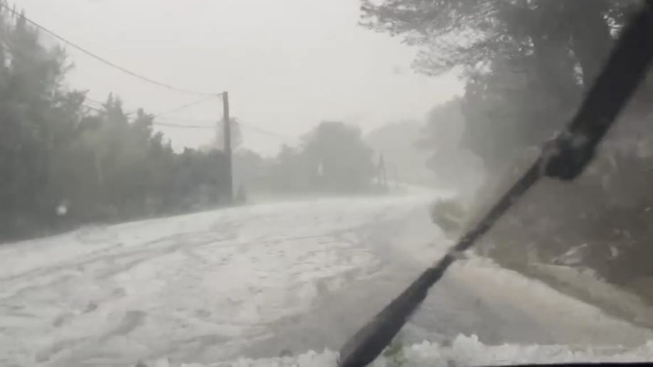 Gard : un violent orage de grêle s’abat entre Nîmes et Sommières